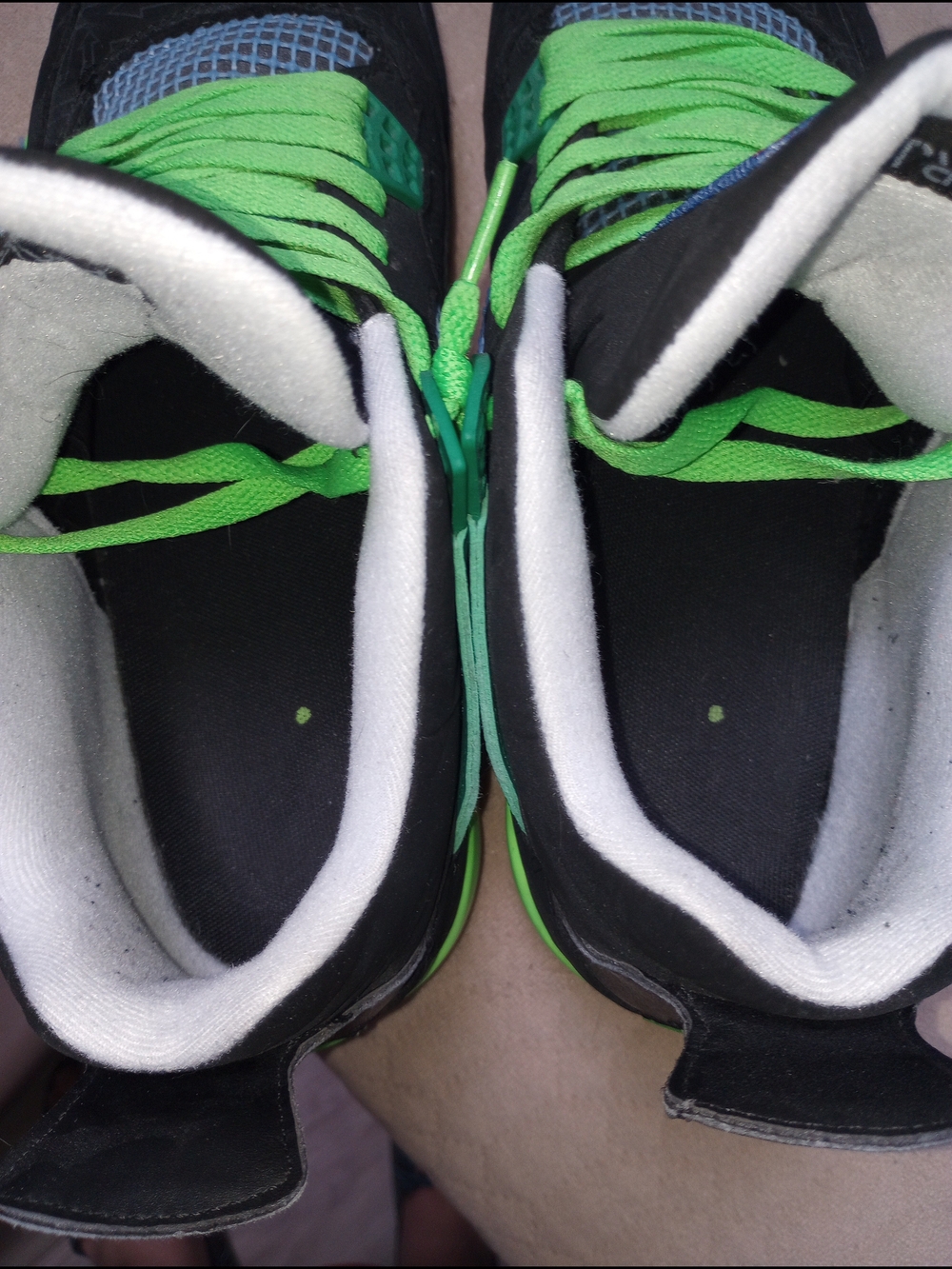 Jordan 4 Dornebacher Superman Only Used In Summer A Few Times. Still Awesome - Picture 5 of 6
